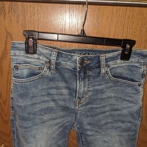 American eagle skinny jeans 30x32 men's blue denim